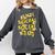Retro Anti Social Club Bees Introvert Women Men Comfort Colors Sweatshirt Pepper