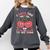 Retro Cherry Love 90s Nostalgia Comfort Colors Sweatshirt Pepper