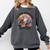 Retro I Just Want To Read Books And Pet Cats Cat Comfort Colors Sweatshirt Pepper