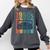 Retro Nineties Style Audio Tape Nostalgia Year 1990 Comfort Colors Sweatshirt Pepper