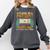 Retro Please Be Patient With Me I'm From The 1900s Old Gamer Comfort Colors Sweatshirt Pepper