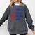 Retro Proud Coast Guard Dad Graduation Dad Usa Flag Outfit Comfort Colors Sweatshirt Pepper