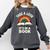 Retro Rainbow Take A Look It's In A Book Reading Comfort Colors Sweatshirt Pepper Retro Rainbow Take A Look It's In A Book Reading Comfort Colors Sweatshirt Pepper
