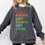 Retro Read Books Lift Heavy Pet Dogs Gym Book Lover Comfort Colors Sweatshirt Pepper