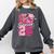Retro Senior 2026 Coquette Bow Graduation Class Of 2026 Comfort Colors Sweatshirt Pepper