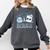 Rock Paper Scissors Nothing Beats Reading Book Lover Comfort Colors Sweatshirt Pepper