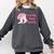 Rowdy 'Bout Books Cowboy Lovers Comfort Colors Sweatshirt Pepper