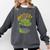 Rugrats Reptar Distressed Comic Book Style Cartoon Comfort Colors Sweatshirt Pepper