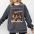 Salem Book Club Bookish Halloween Retro Salem Witch Book Comfort Colors Sweatshirt Pepper