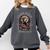 Salem Witch Book Club All Witches Welcome Spooky Halloween Comfort Colors Sweatshirt Pepper