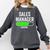 Sales Manager Loading Graduation Graduate New Job Comfort Colors Sweatshirt Pepper