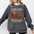 Santa Has The Right Idea Introvert Christmas Comfort Colors Sweatshirt Pepper