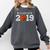 Senior 2019 Basketball Shirt Graduation Class Of 2019 Stars Comfort Colors Sweatshirt Pepper