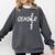 Senior 2023 Fishing Graduation Comfort Colors Sweatshirt Pepper