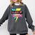 Senior 2023 Graduation Class Of 2023 Retro 90's Graduation Comfort Colors Sweatshirt Pepper