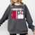 Senior 2025 Bowling Player Class Of 2025 Graduation Seniors Comfort Colors Sweatshirt Pepper