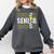 Senior 2025 Softball Class Of 2025 Graduation Comfort Colors Sweatshirt Pepper