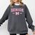 Senior 2026 Class Of 2026 Coquette Pink Bow Graduation 2026 Comfort Colors Sweatshirt Pepper