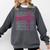Senior 2026 Class Of 2026 Graduation 2026 Pink Girl Women Comfort Colors Sweatshirt Pepper
