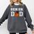 Senior 2026 Dad Basketball Graduation Comfort Colors Sweatshirt Pepper