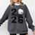 Senior 2026 Golf Player Heart Graduation Girls Teens Comfort Colors Sweatshirt Pepper