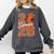 Senior Basketball Class Of 2026 Crew Basketball Graduation Comfort Colors Sweatshirt Pepper
