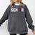Senior Class Of 2019 Graduation Shirt Graduate Comfort Colors Sweatshirt Pepper