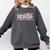 Senior Class 2024 Graduation American Flag Senior 2024 For Women Men Comfort Colors Sweatshirt Pepper