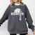 Senior Class Of 2024 Volleyball Seniors School Graduation Comfort Colors Sweatshirt Pepper