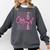 Senior Class Of 2026 Coquette Bow Graduation 2026 Girl Women Comfort Colors Sweatshirt Pepper