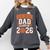 Senior Dad Class Of 2026 Graduate Basketball Graduation 2026 Comfort Colors Sweatshirt Pepper