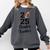 Senior Football Brother Class Of 2025 Graduation Graduate Comfort Colors Sweatshirt Pepper