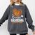 Senior Grandma Class Of 2026 Basketball Graduation Heart Comfort Colors Sweatshirt Pepper