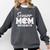 Senior Mom Class Of 2026 Volleyball Mom Graduation Comfort Colors Sweatshirt Pepper