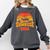 Senior Sunrise Class Of 2026 Graduation Proud Graduate Retro Comfort Colors Sweatshirt Pepper