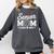 Senior Volleyball Mom Class Of 2027 Graduation Graduate Comfort Colors Sweatshirt Pepper
