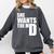 She Wants The MD Shirt Medical Graduation Doctor Comfort Colors Sweatshirt Pepper
