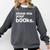 Show Me Your Books Reading Pun Library Comfort Colors Sweatshirt Pepper
