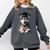 Siberian Husky Dog Graduation Cap Training School Graduate Men Women Kids Comfort Colors Sweatshirt Pepper