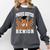 Sister Class Of 2025 Senior Basketball Graduation Family Comfort Colors Sweatshirt Pepper