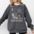 Skeleton Read In Peace Halloween Book Graphic Bookish Comfort Colors Sweatshirt Pepper