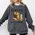 Sleeping Cat And Books With Coffee Lover Comfort Colors Sweatshirt Pepper