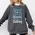 Snow Is Falling Books Are Calling Comfort Colors Sweatshirt Pepper