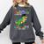So Long Kindergarten Graduation Class 2025 Dinosaur Kids Comfort Colors Sweatshirt Pepper