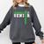 Soccer Senior Night Soccer Senior 2025 Graduation 14 Comfort Colors Sweatshirt Pepper
