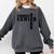 Soccer Senior Night Soccer Senior 2025 Graduation 26 Comfort Colors Sweatshirt Pepper
