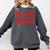 Soccer Senior Night Soccer Senior 2025 Graduation 4 Comfort Colors Sweatshirt Pepper