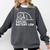 Social Battery Low Apparel Introvert Humor Comfort Colors Sweatshirt Pepper