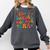 In My Social Worker Era Cute Social Worker Graduation MSW Comfort Colors Sweatshirt Pepper
