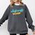 Socially Awkward Introvert Retro Anxious Awkwardly Social Comfort Colors Sweatshirt Pepper